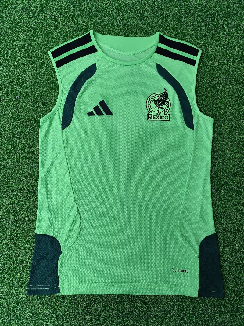 AAA Quality Mexico 25/26 Green/Dark Green Vest Jersey